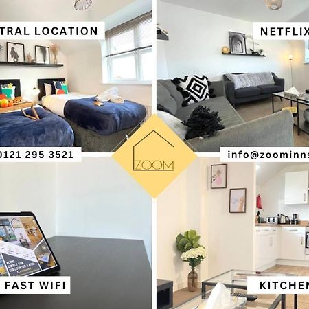 Cosy 2Br Retreat, Near Uni & Qe Hospital, Parking Apartamento Birmingham Exterior foto